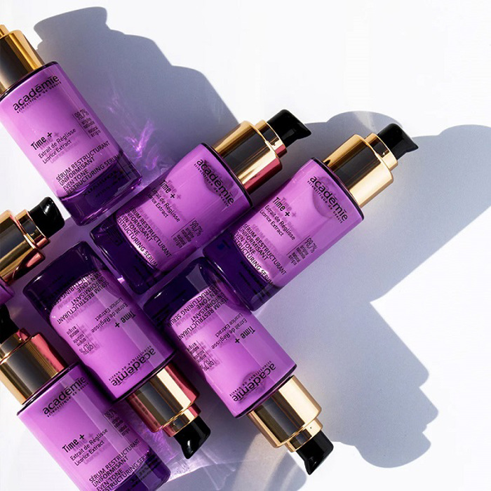 academie Time+ Serum Restructurant Uniformisant Oros anadomisis me ekxulisma gukorizas 30 ml